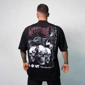 Camiseta Oversized - Lift Skulls